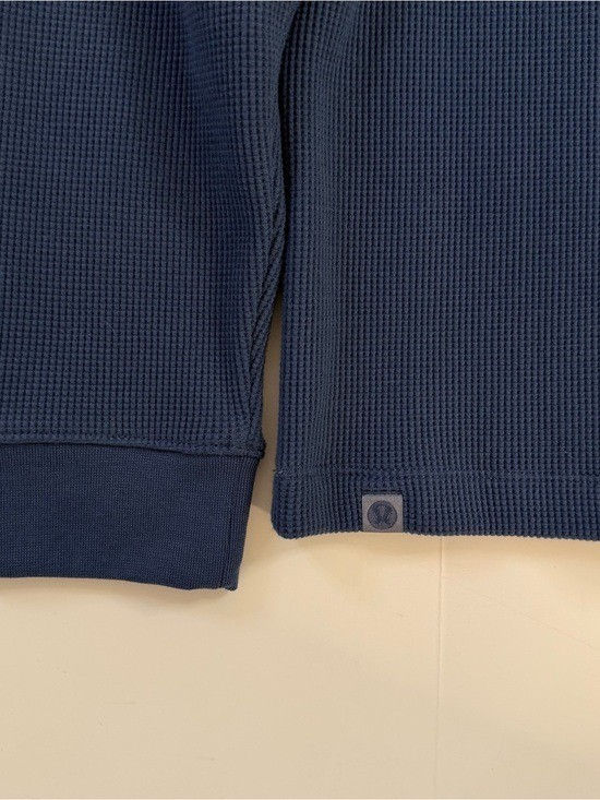 Lululemon Shirt Mens Small Waffle Knit Thermal Shirt Crewneck gallery