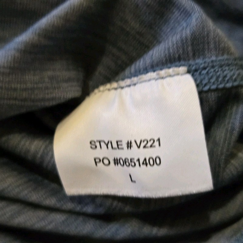 Vuori Ease Performance Zip 2.0 Pullover Shirt Men’s light Blue Sz L Sample Tag gallery