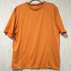 Reebok HYDROMOVE Orange Short Sleeve Crew Neck Men’s T-Shirt Size L