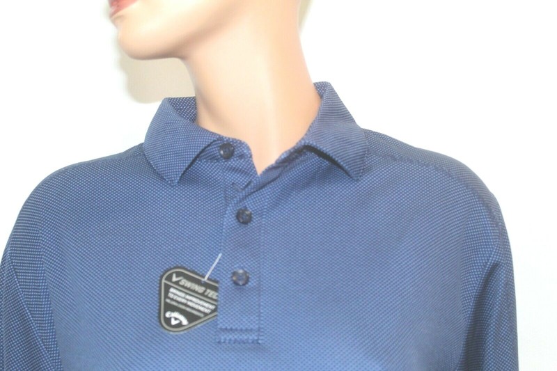 *NWT* $65. Callaway Opti-Dri Swing Tech Short Sleeve Golf Polo Shirt Men's Med gallery