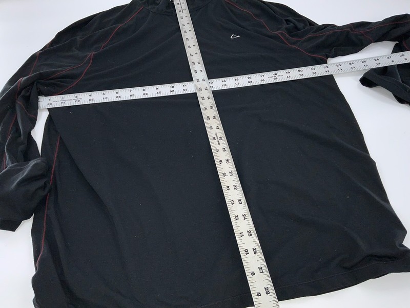 Paradox Merino Blend DriRelease Pullover XL Men Gray ¼ Zip Poly Wool YGI B2-447 gallery