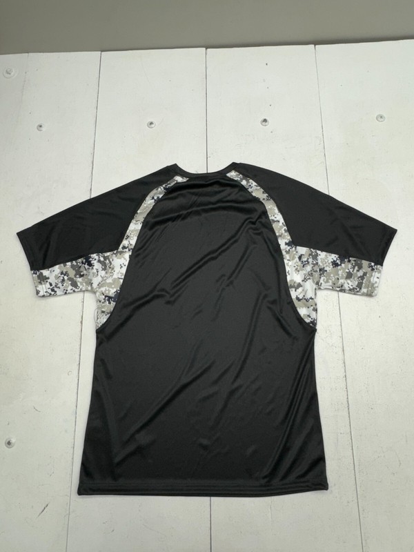 Badger Black Digital Camo Athletic Short Sleeve T Shirt Mens Size Medium gallery