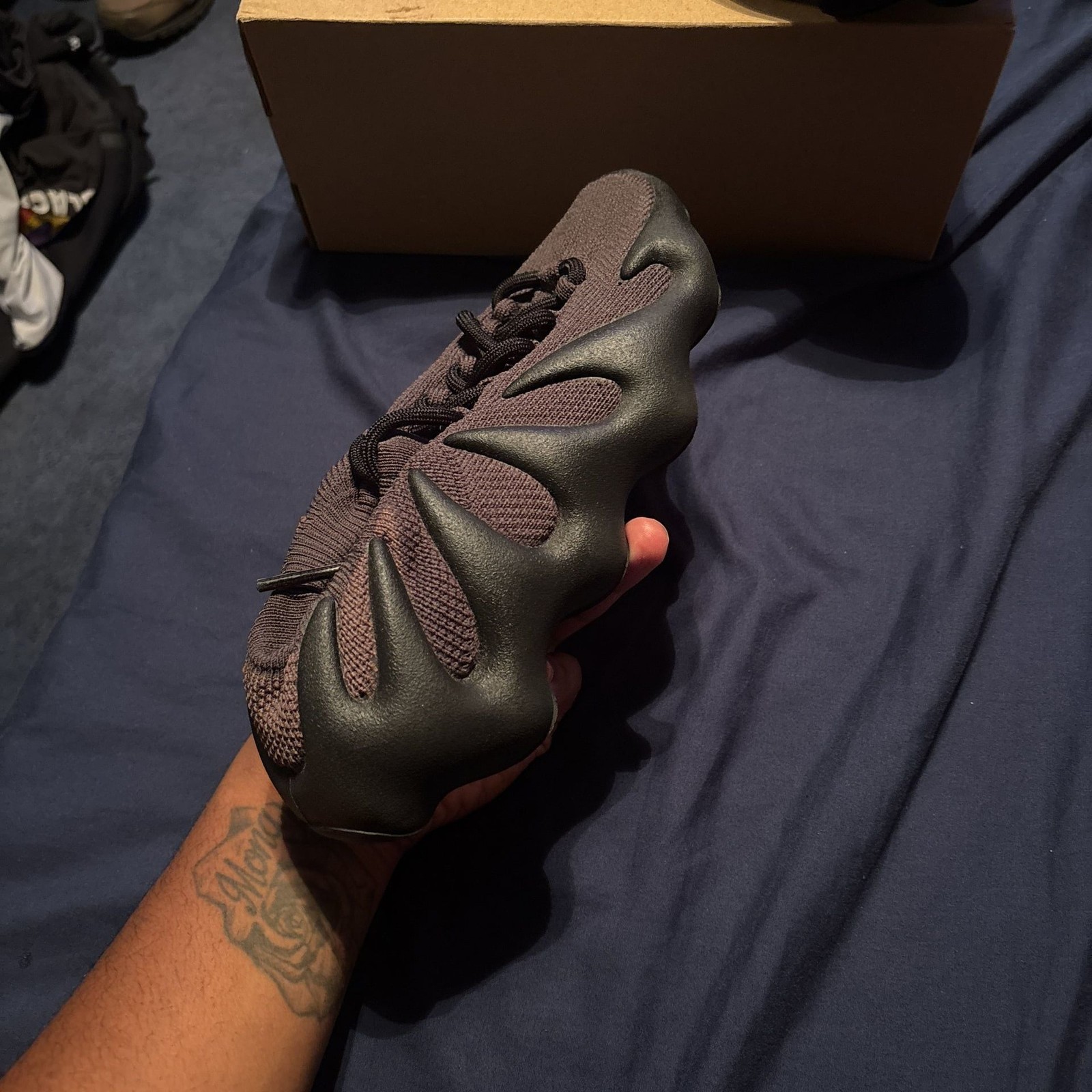 Adidas Yeezy 450 'Dark Slate' Athletic Fashion Sneakers gallery