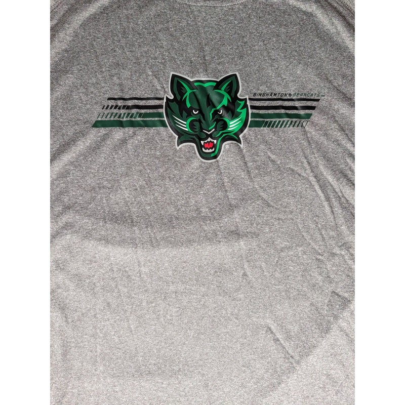 Rivalry Threads Binghamton Bearcats NCAA Performance T-Shirt Mens Gray XL New gallery