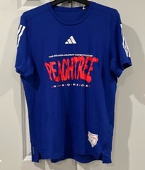 NWT Adidas 2023 Atlanta Peachtree Road Race Running Shirt Men’s L Blue
