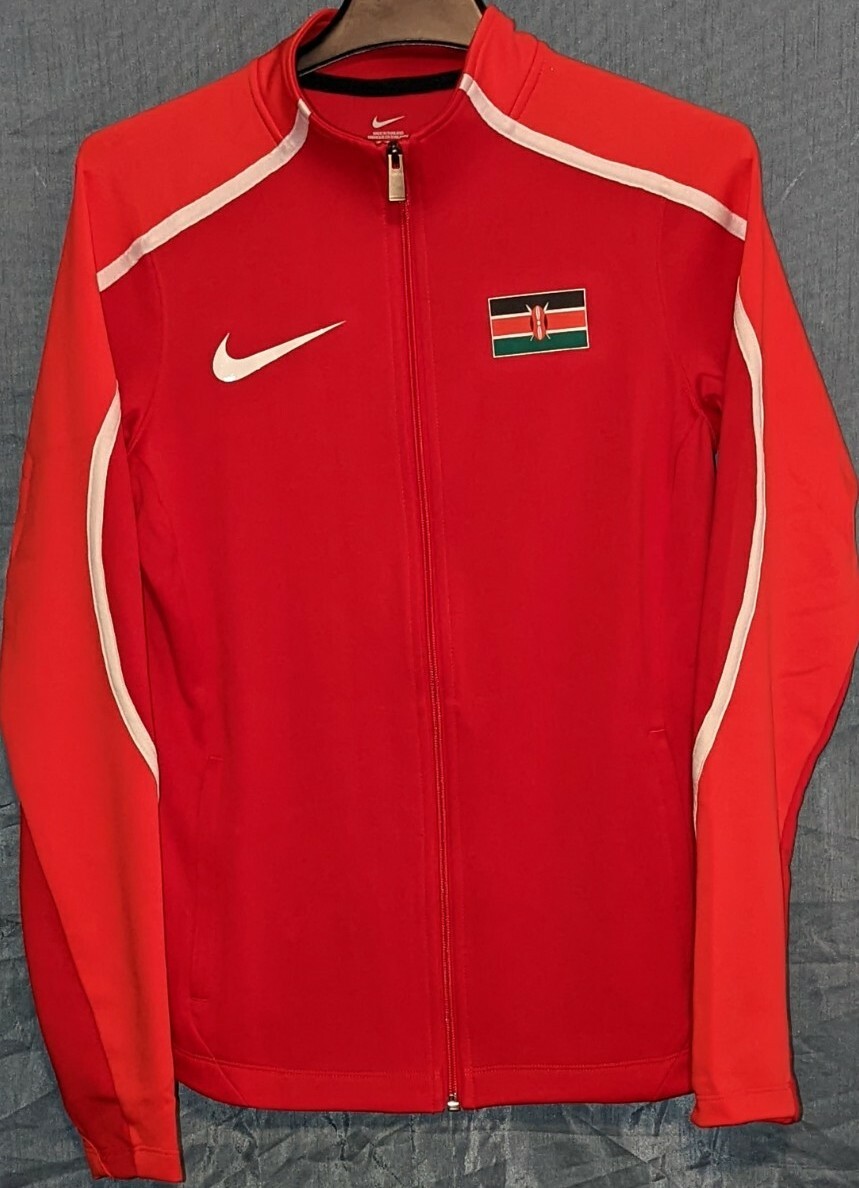 Nike Pro Elite Kenya Podium Jacket Size Large new Rare Track and Field Olympics gallery