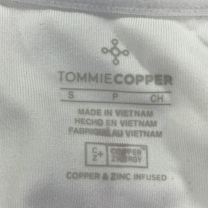 Tommie Copper Shirt Mens Small White Compression Zip Lower Back Support Znergy gallery