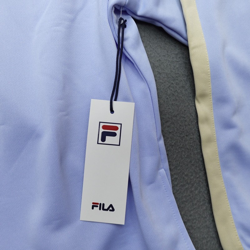 NWT Fila Costa Performance 1/2 Zip Sweater Men's Size XL Long Sleeve Blue gallery
