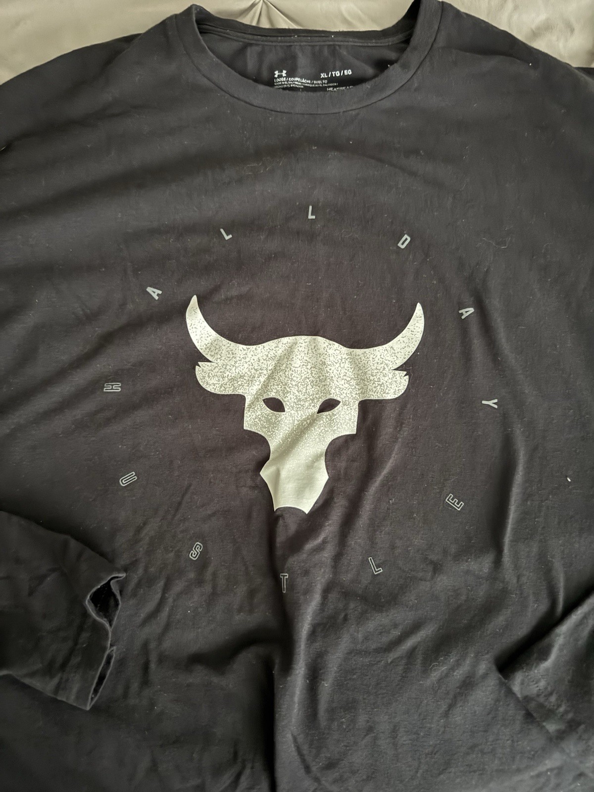 Under Armour UA Project Rock Iron Paradise Shirt Lot of 4 XL And L gallery