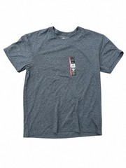 Athletic Works Mens Medium Gray Heather Moisture Wicking Tri Blend T Shirt NWT