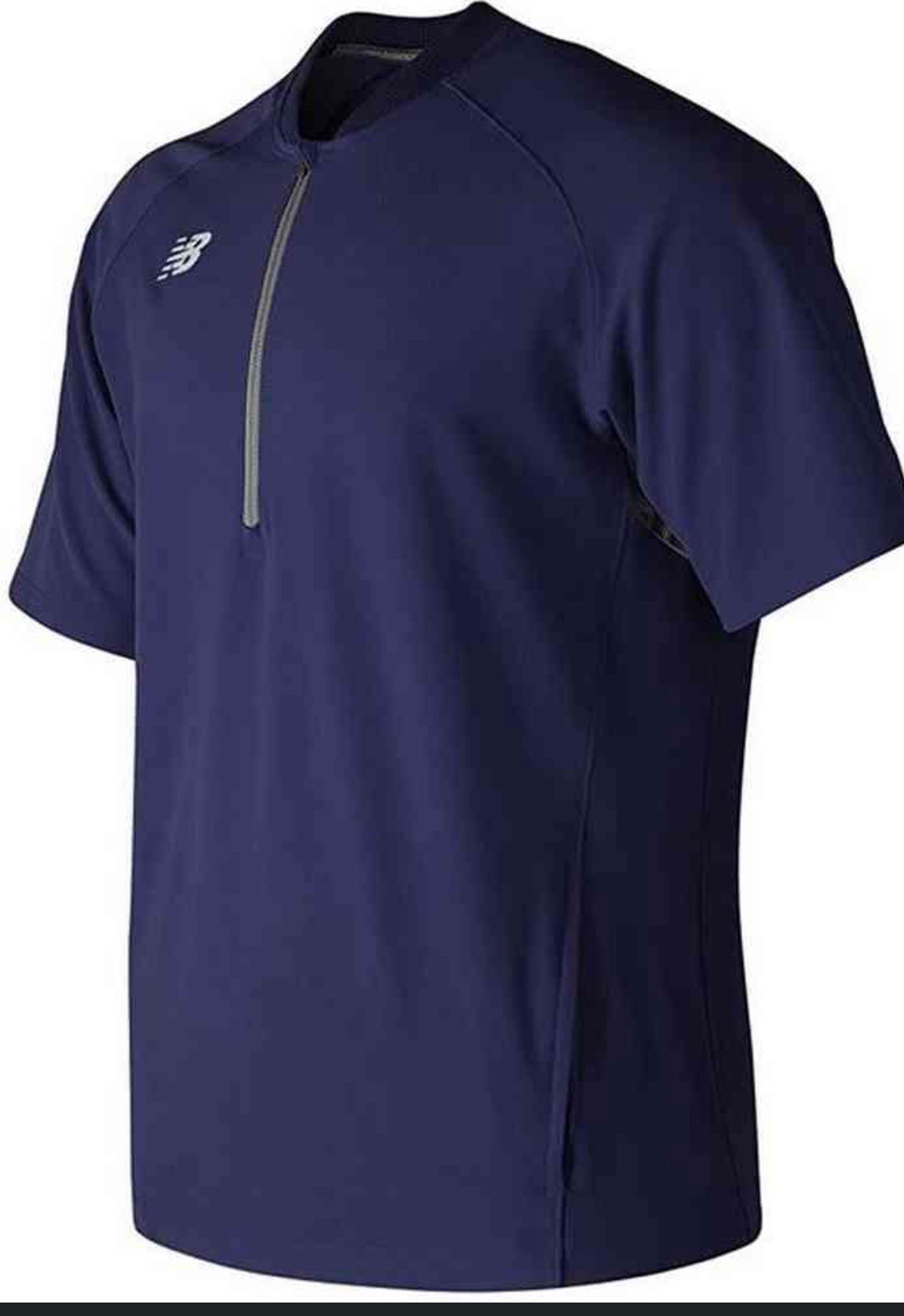 New Balance 3000 Batting Jacket Short Sleeve 1/4 Zip Size Medium gallery