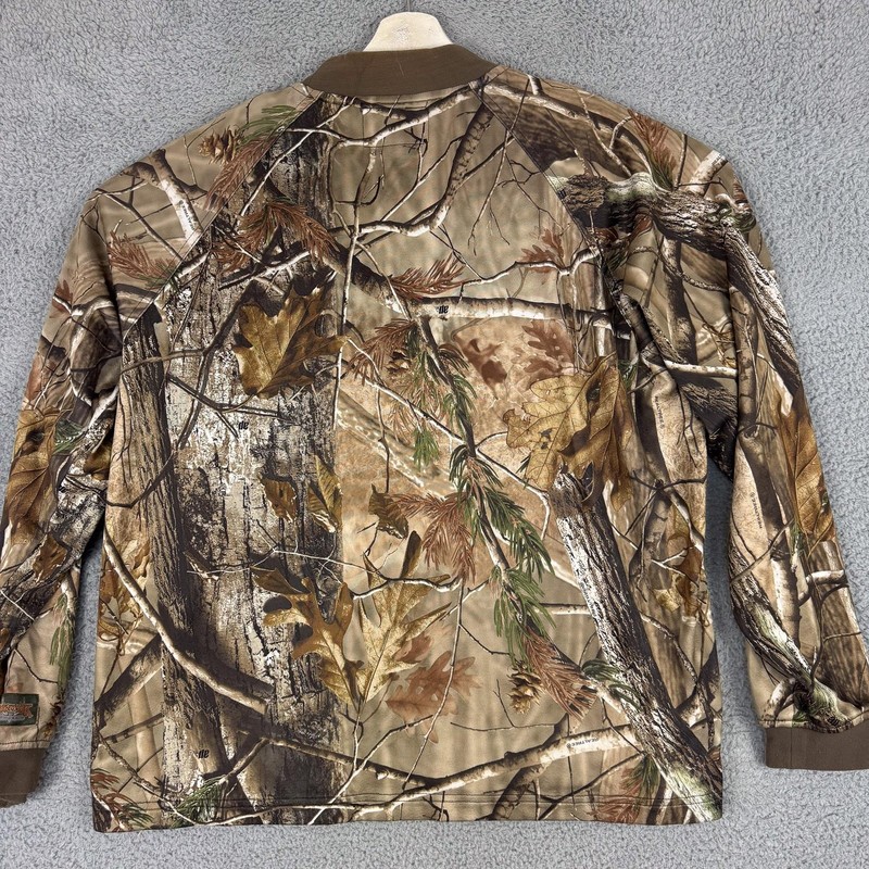 ScentLok Savanna EX Shirt Mens XL Brown Realtree Camo Long Sleeve Hunting gallery