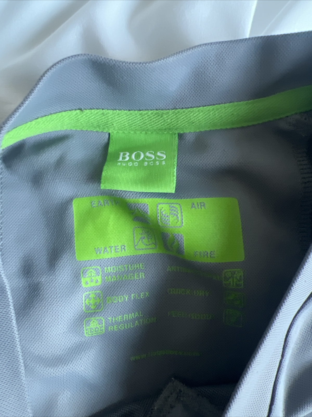 Hugo Boss Gray Running Shirt Men’s Large gallery