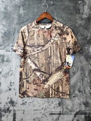 Starter Mossy Oak Camo Break-Up Mens Size Medium Polyester Blend T Shirt NWT