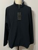 7 DIAMONDS Men Black Oxygenate Quarter 1/4 Zip Golf Pullover Size XL New w/Tags gallery