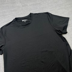 Barbell Apparel T Shirt Mens XL Black Athletic Gym Stretch Performance
