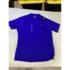Under Armour Mens Tech 2.0 SS Tee Royal Blue Loose Fit Shirt 1326413-400 L