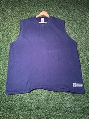 Vintage Nike Basketball Navy Sleeveless Crew Neck Tank Top