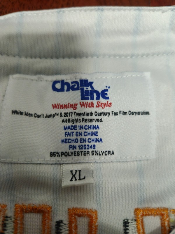 White Men Cant Jump Exclusive Jersey Movie Chalk line SPIKE LEE gallery