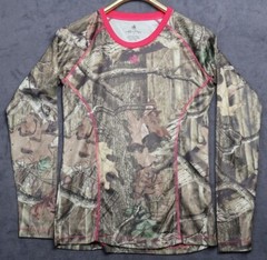 Break Up Infinity Camo Camouflage Performance Long Sleeve Shirt S