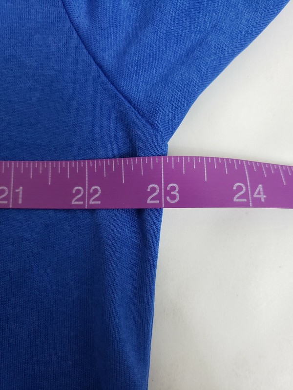 NIKE Training Embroidered Lettering Blue Size Large Athletic T-Shirt gallery