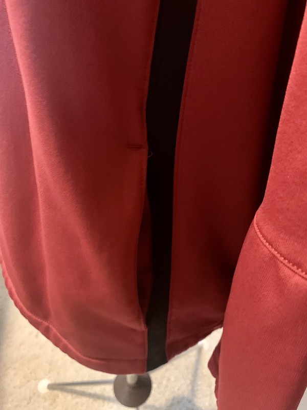 Nike Golf Mens 1/4 Zip Pullover L Red Lined Long Sleeve Shirt Jacket Casual Top gallery