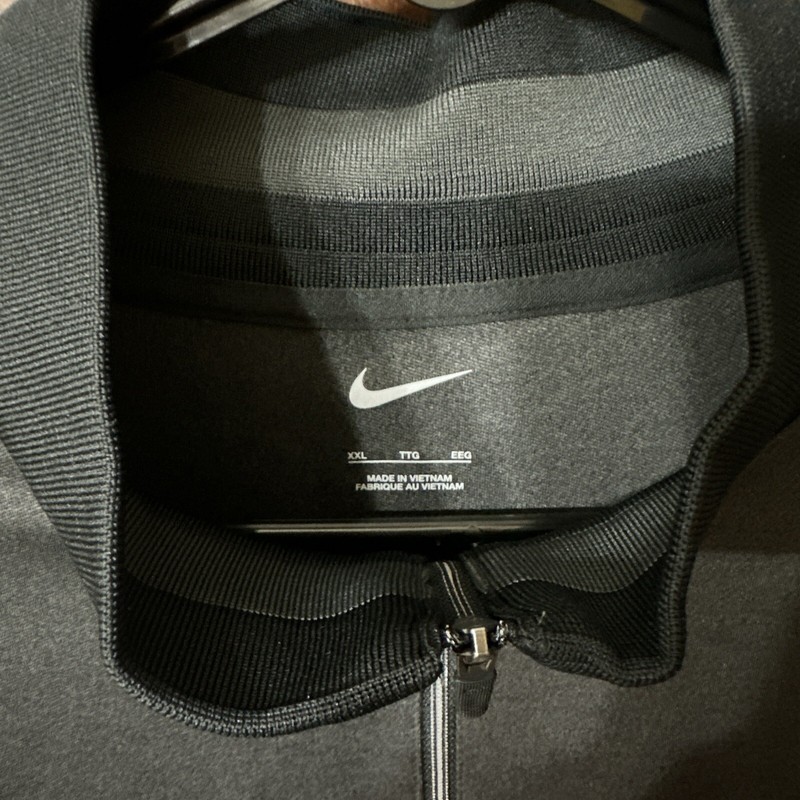 Nike Men's Quarter-Zip L/S Pullover -black & Gray - 2X - NWOT gallery