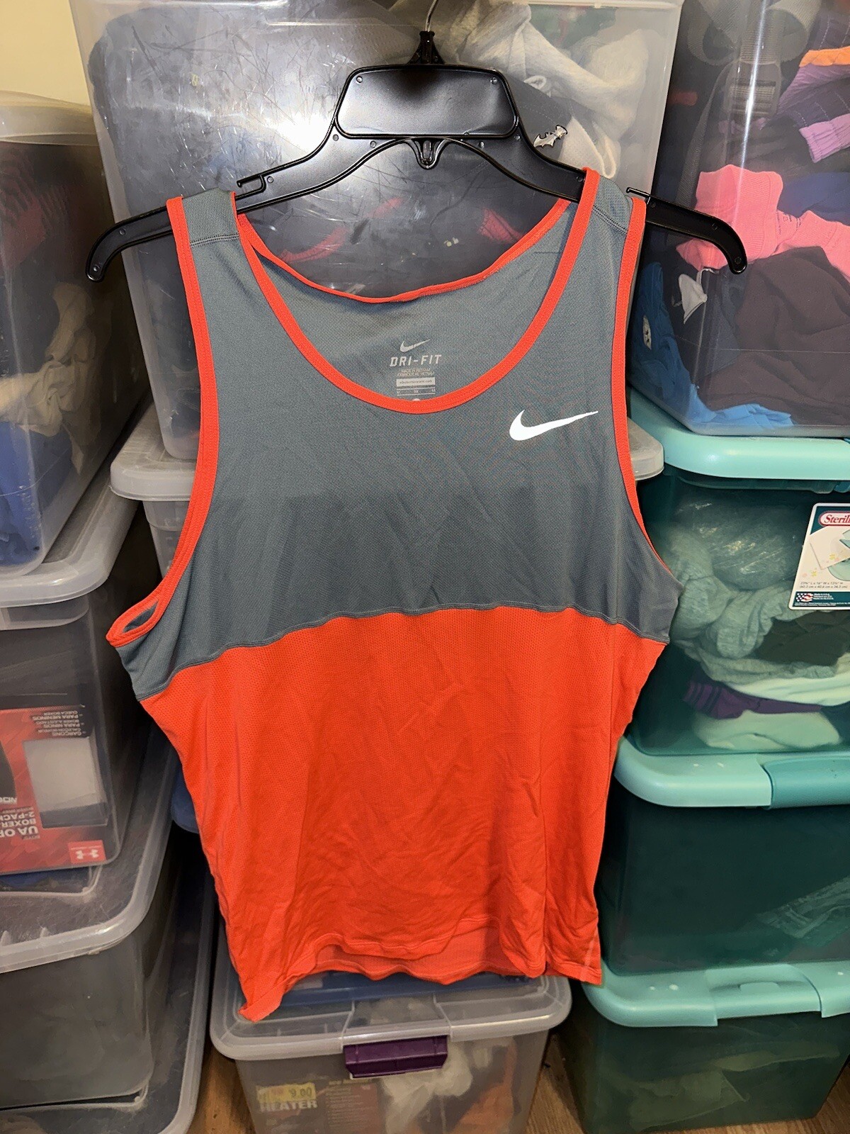 Nike Racer Singlet DRI FIT Men's MEDIUM gallery