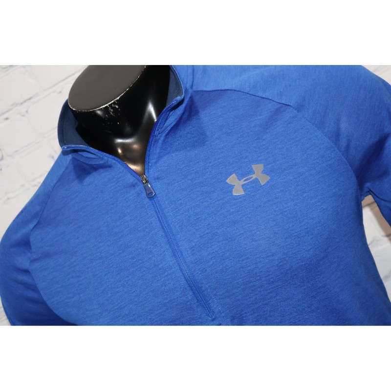 Under Armour Pullover Mens Medium Shirt HeatGear 1/4 Zip Gym Workout Golf Top gallery
