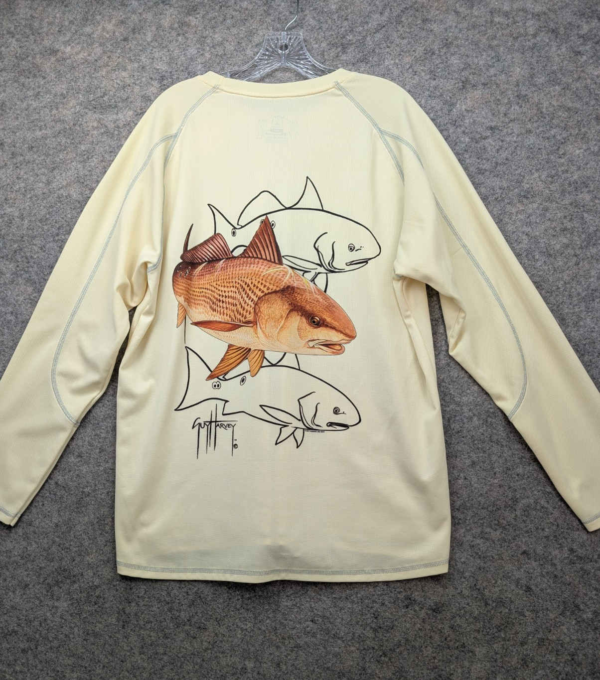 AFTCO Guy Harvey Bluewater T Shirt Men's Large Graphic Fishing Outdoors Hiking gallery