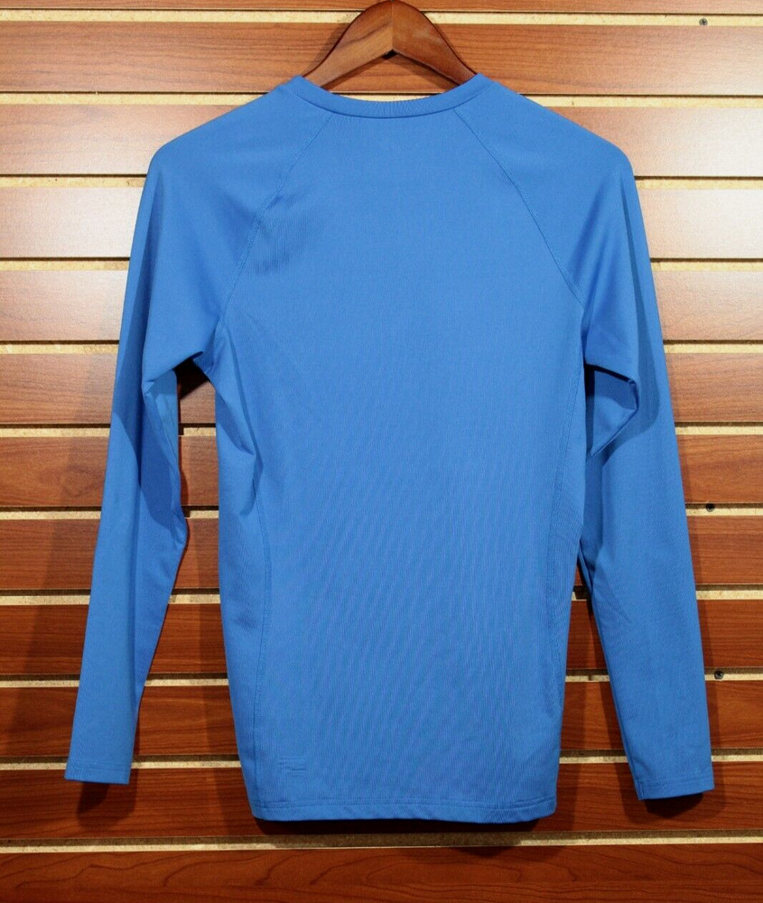 Old Navy Active Compression Shirt Men's M Blue Long Sleeve Crew Neck