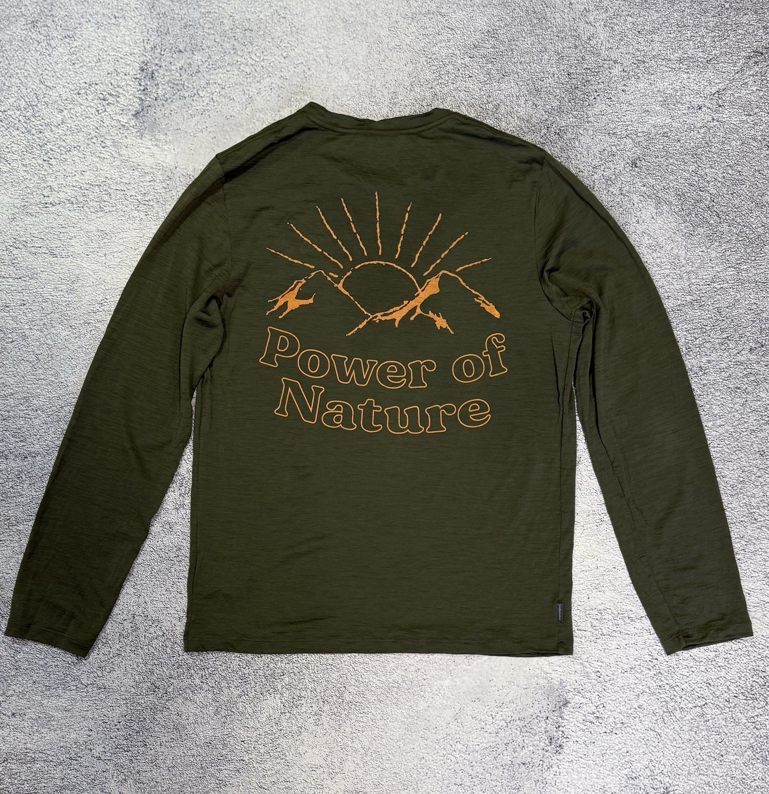 Icebreaker Tech Lite LS Tee Merino Wool Long Sleeve Shirt Men S Power Of Nature gallery