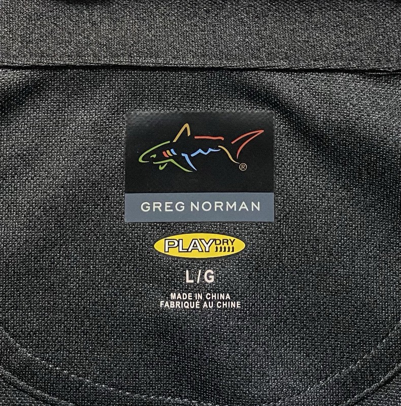 Greg Norman Play Dry L Large Performance Golf Shirt Long Sleeve Wildwood CC 1916 gallery