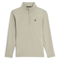 Spyder Prospect 1/2 Zip Men’s Shirt, Concrete, X-Large