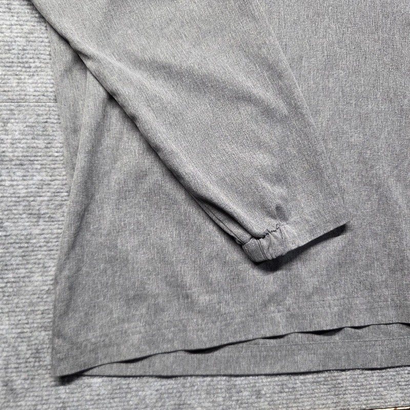 Travis Mathew Balboa Chest Stripe Pullover Mens XL Gray 1/4 Zip Golf Stretch gallery