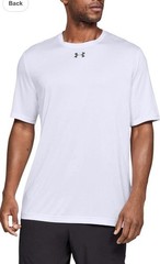 NEW Men’s Under Armour White Short Sleeve Shirt NWT Ships Free!
