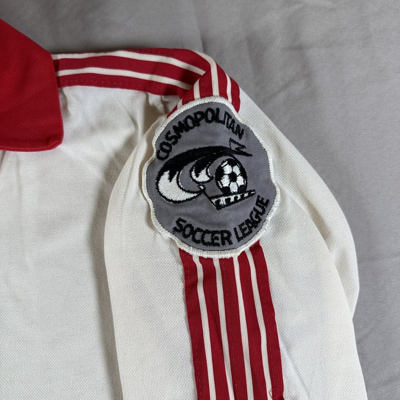 Vintage 70s 80s Soccer Jersey Cosmopolitan Soccer League Litesome Men’s 38 gallery