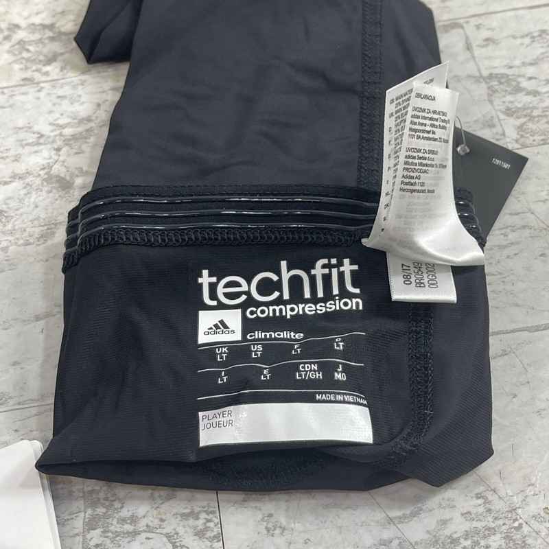NWT Adidas Techfit Padded Compression Arm Elbow Sleeve Black Set Of 2 Large Tall gallery
