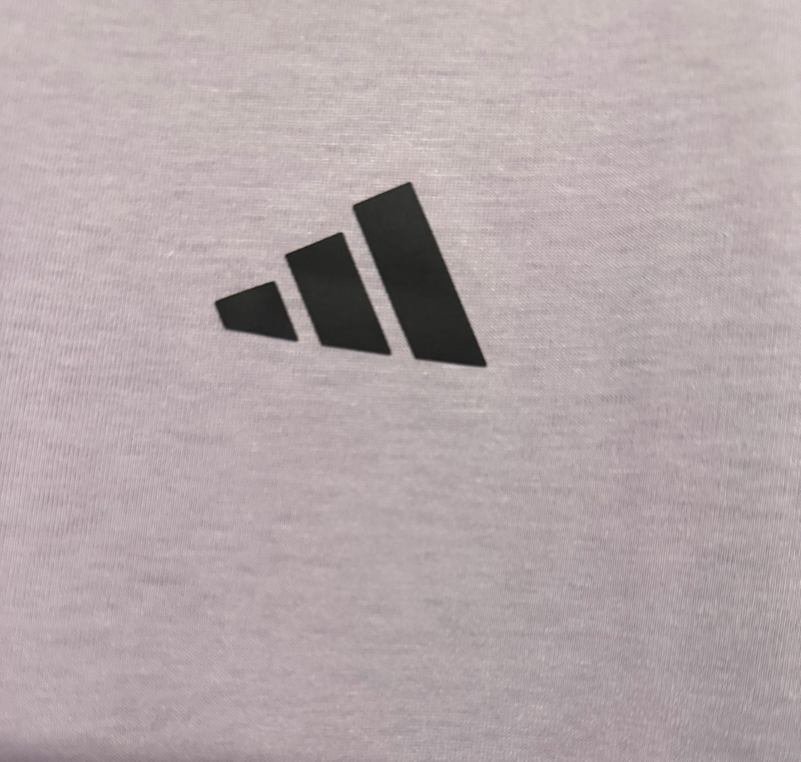New Adidas Men's Short Sleeve Train Essentials Tee Shirt Plum Purple Logo Size L gallery