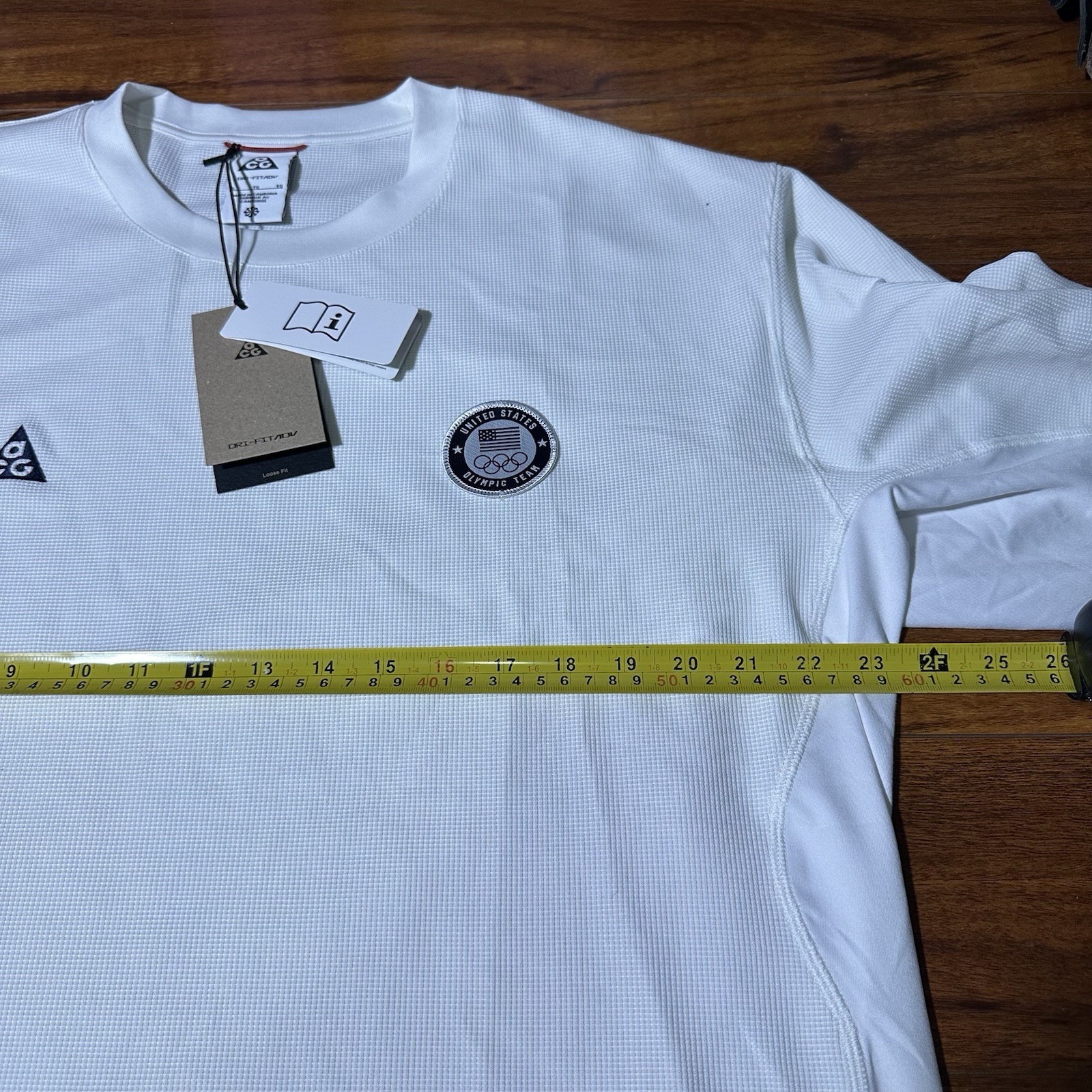 Nike ACG Mens USA Olympics Paralympic Team Long Sleeve IB2635-451 Shirt Sz XL gallery