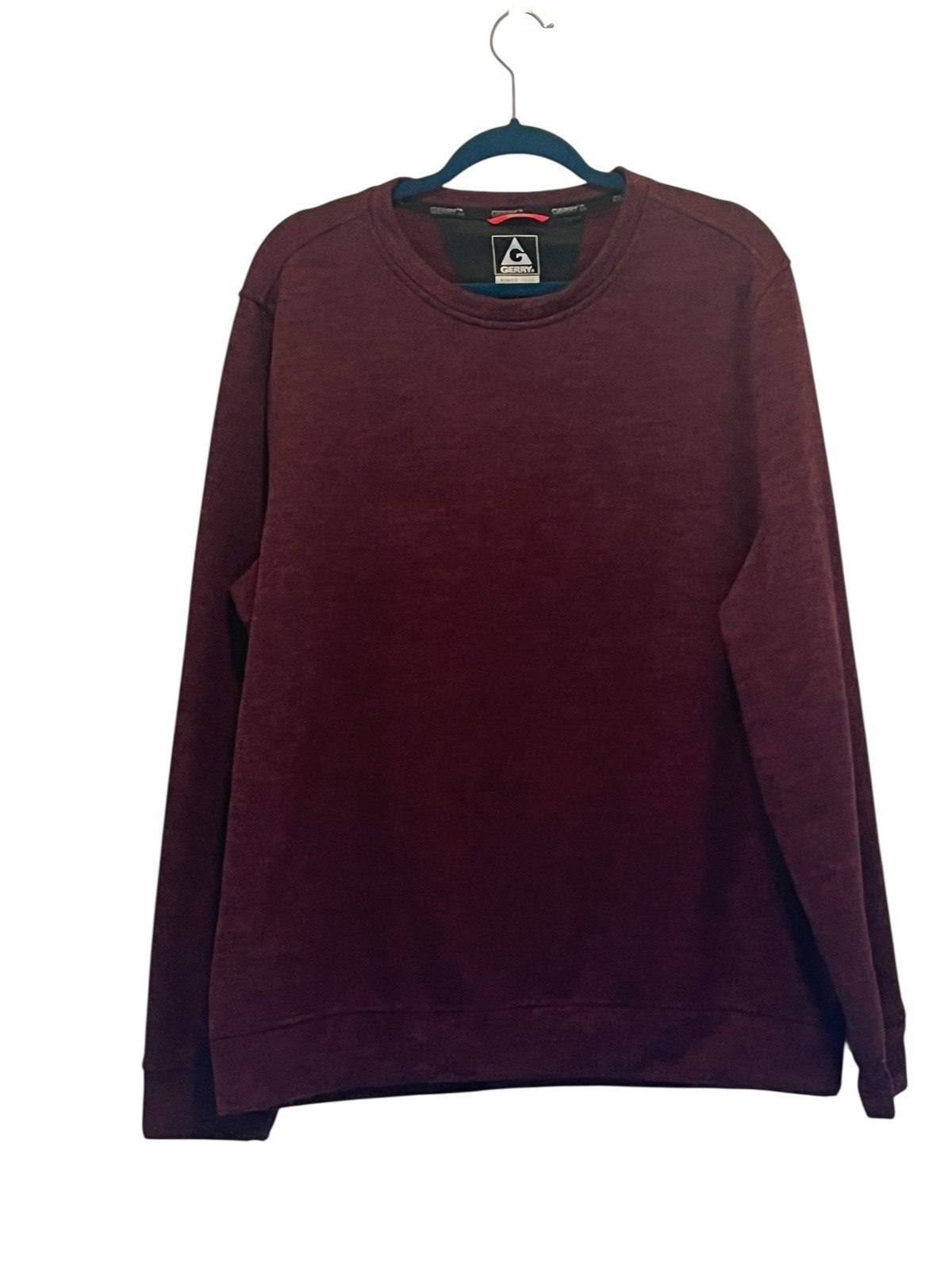 Gerry Thermal Fleece Shirt Men's Red Crew Neck Long Sleeve XL Base Layer NWOT gallery