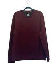 Gerry Thermal Fleece Shirt Men’s Red Crew Neck Long Sleeve XL Base Layer NWOT