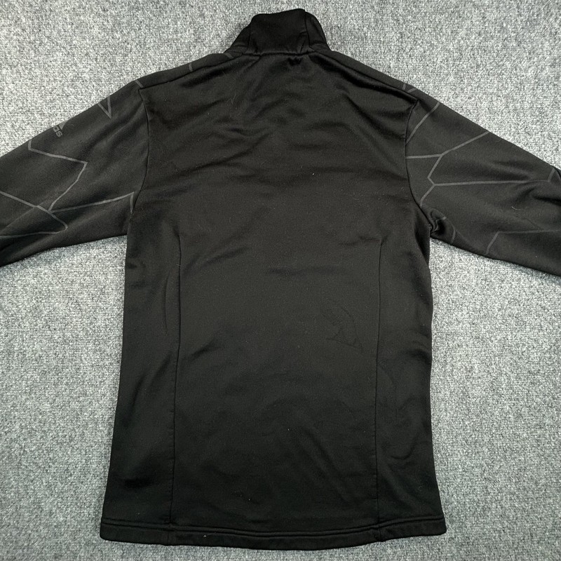 Adidas Terrex Pullover Mens Medium Black Quarter Zip Fleece Hiking Active AP9013 gallery