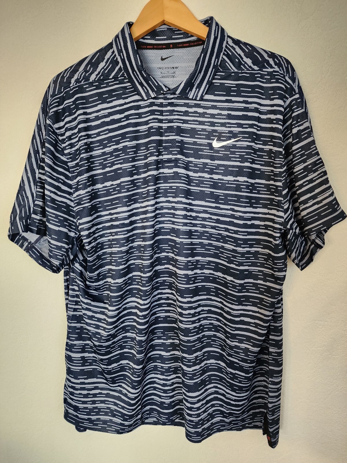 Nike Tiger Woods Collection Dri Fit Adv Golf Polo Sz XL Ashlen Slate DH0789-493 gallery