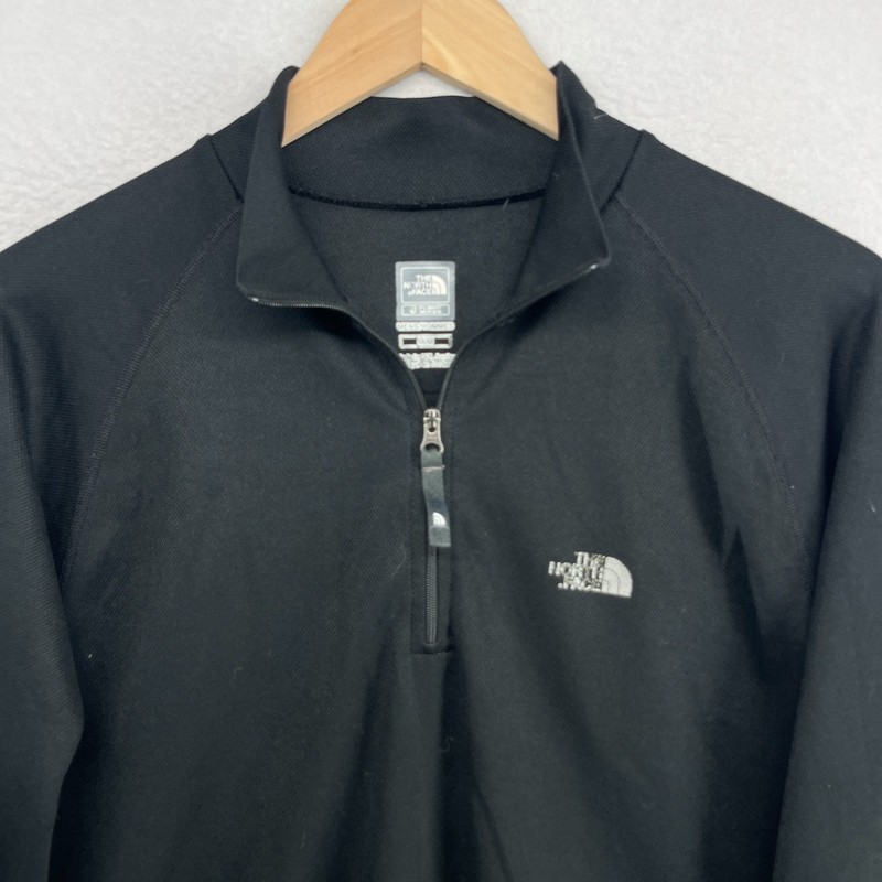 THE NORTH FACE Shirt Mens M Flight Series Performance Baselayer 1/4 Zip Black gallery
