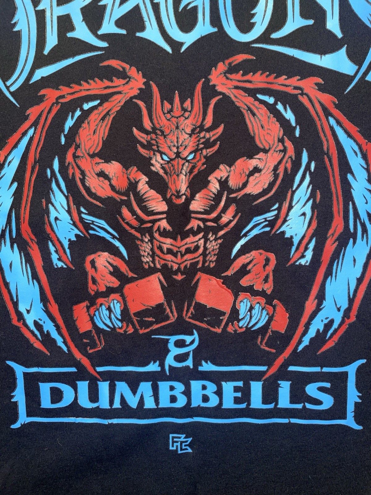 Dragons And Dumbbells Fitness Workout Motivation Tank Medium Bella Canvas gallery
