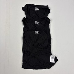 32 Degrees Men’s Comfort Mesh Tank, 3-pack Black Small S