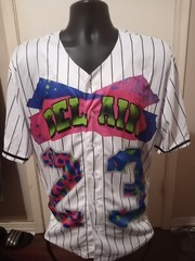 90s Style Bel-Air Baseball Jersey #23 Men’s Sz Large L Throwback Fresh Hip Hop