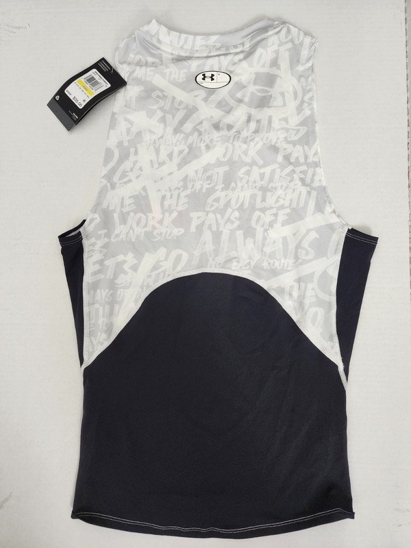 Under Armour Heat Gear Tank Top Men Compression Fit Active Workout “I Cant Stop” gallery