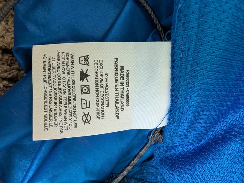 Nike Men Blue Baseball Warm Up Pull Over Windbreaker Jersey BQ3237-493 SZ Medium gallery